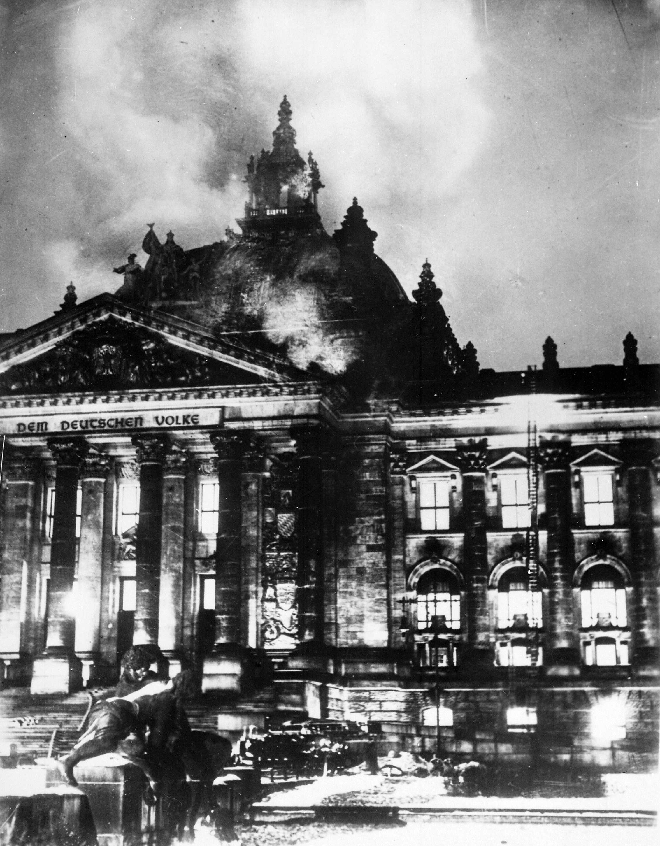 Pożar Reichstagu w Kolonii.